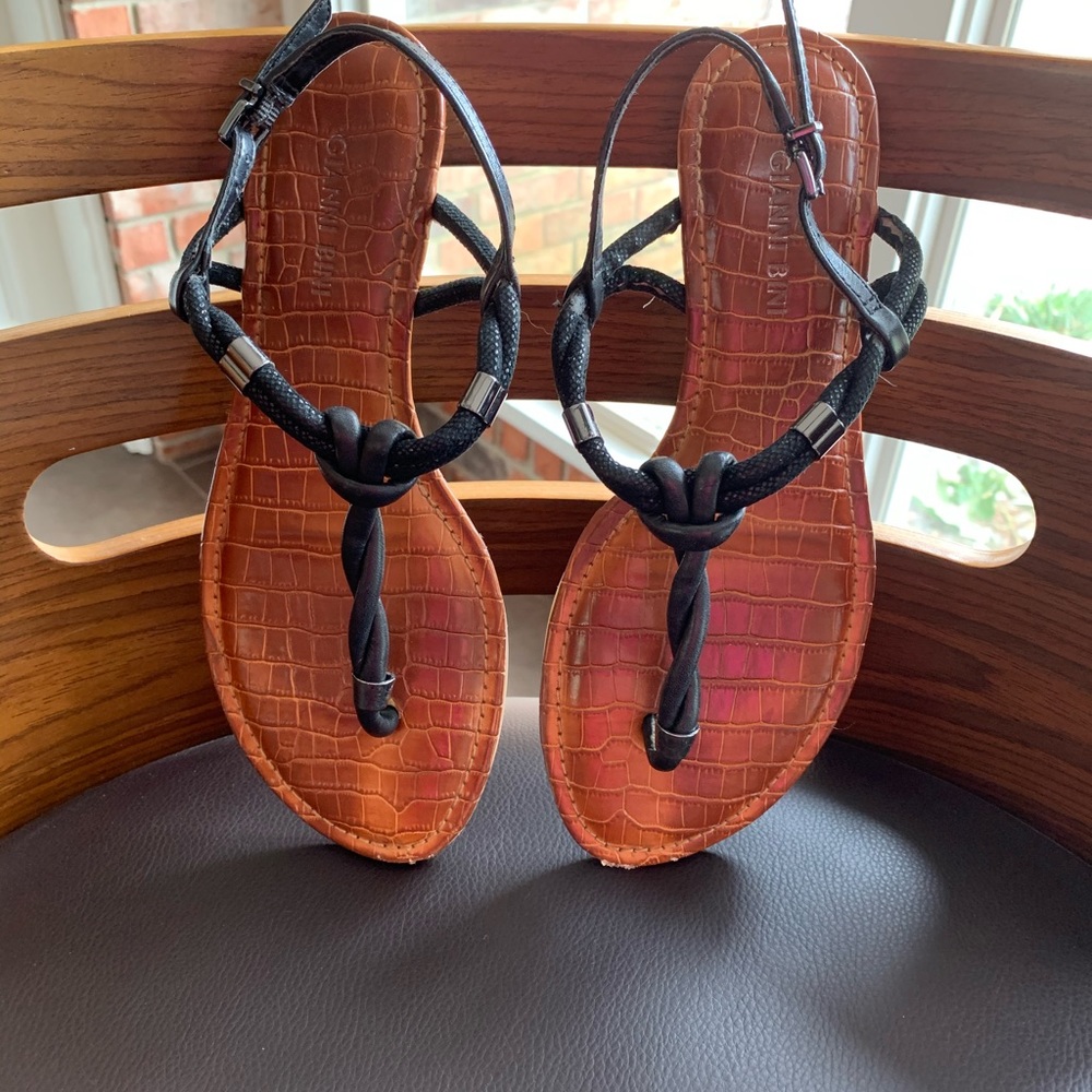 Black sandals